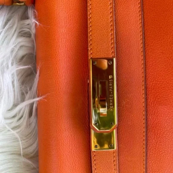 Vintage Hermès Kelly Retourne 32 - Picture 9 of 16